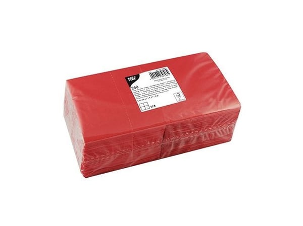 Papstar 82898, Punainen, Käsipaperi, Yksivärinen, 46 g/m², 240 mm, 240 mm