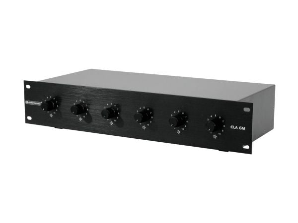 Omnitronic 80711322, Vridbart volymreglage, Fristående, Svart, Metall, 50 - 18000 hz, 60 W