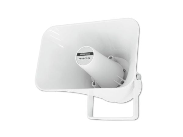 Omnitronic 80710811, Koblet med ledninger (ikke trådløs), 15 W, 400 - 5000 Hz, Hvit