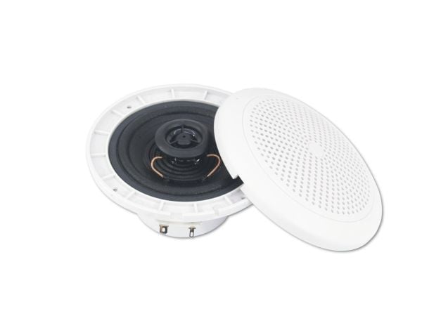 Omnitronic 80710863, 2-veis, Koblet med ledninger (ikke trådløs), 20 W, 155 - 20000 Hz, 8 O, Hvit