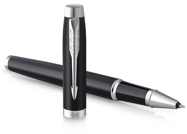 Parker 2143634, Tynn penn, Sort, Sort, Rustfritt stål, Lakk, Fint