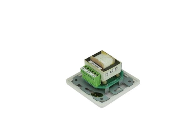 Omnitronic 80711004, Rotasjonsvolumkontroll, Vegg-montert, Hvit, Plast, 50 - 18000 Hz, 30 W