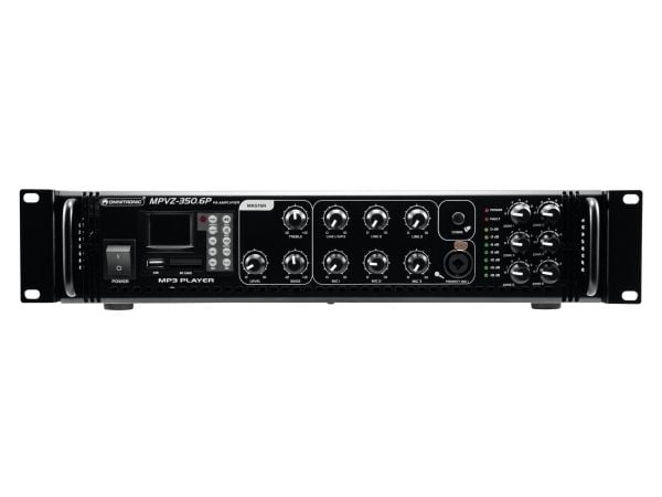 Omnitronic 80709792, 350 W, A/B, 0,5%, 85 dB, 80 - 16000 Hz, Klemmer