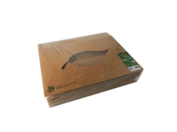 Papstar 87954, Fotoark kartong, Polylaktid (PLA), Brun, FSC, 464 mm, 313 mm, 80 mm