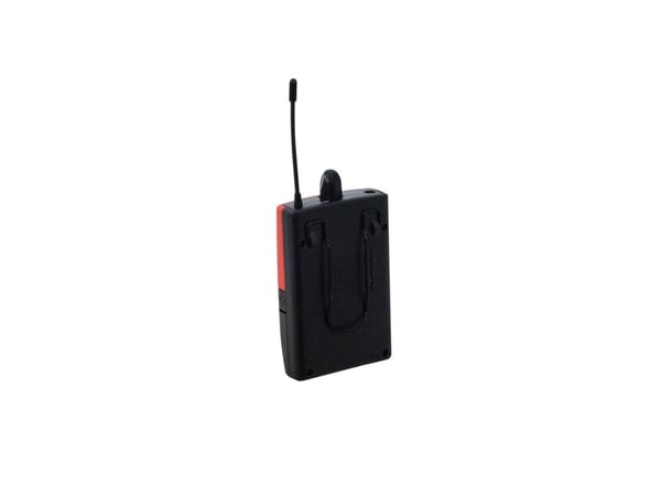 Omnitronic STR-500, Bærbar (lommemottaker), Ultra høy frekvens (UHF), Fiksert, 863 - 865 MHz, 20 - 20000 Hz, 32 O