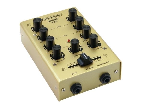 Omnitronic GNOME-202, 2 kanaler, 6 W, Gull