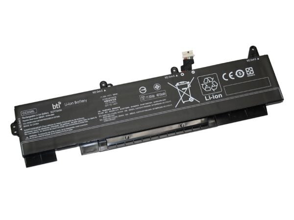BTI - Akut ja paristot tietokoneeseen (saatavana: HP L77991-005) - Litiumion - 3-soluinen - 56 Wh - HP EliteBook 850 G7, 855 G7 -malliin