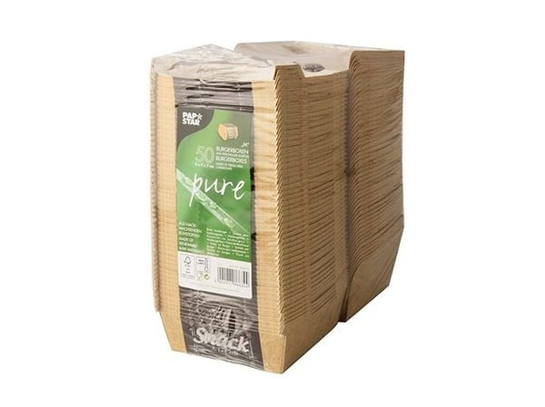 Papstar 86634, Fotoark kartong, Beige, FSC, 90 mm, 90 mm, 68 mm