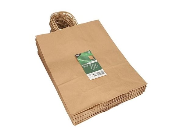 Papstar 88410, Brun, Rektangel, 25 stykker, 350 mm, 260 mm, 120 mm