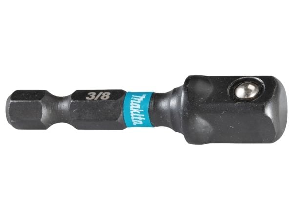 Makita Impact Black - Sokkeladapter - 3/8" - square - sekspunkters - 1/4" - heksagonal - lengde: 50 mm