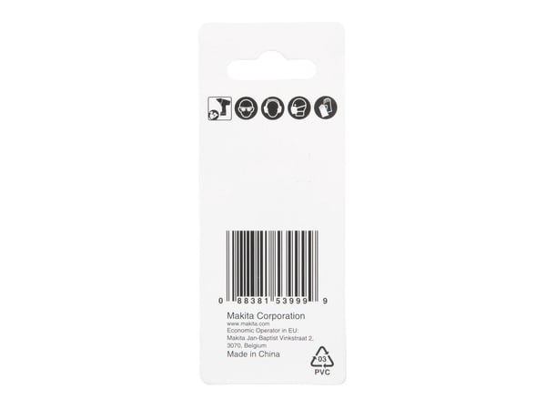 Makita Impact Black - Sokkeladapter - 3/8" - square - sekspunkters - 1/4" - heksagonal - lengde: 50 mm