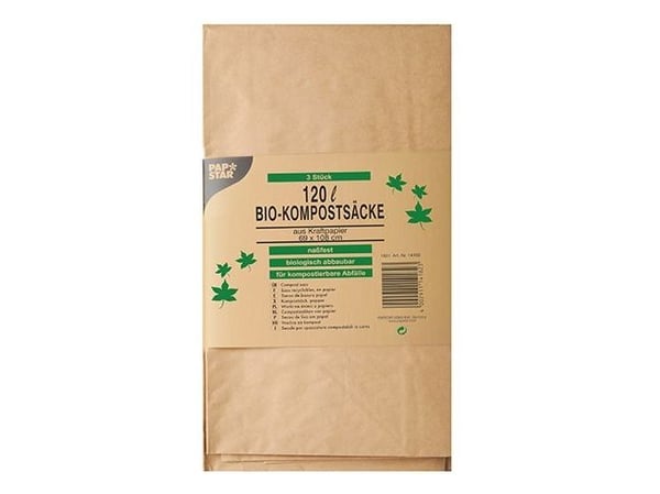 Papstar 14182, Brun, Rektangel, 70 g/m², Papir, 3 stykker, 1100 mm