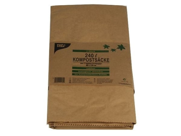 Papstar 14189, 240 L, Ruskea, Paperi, 115 cm, 800 mm, 2 kpl