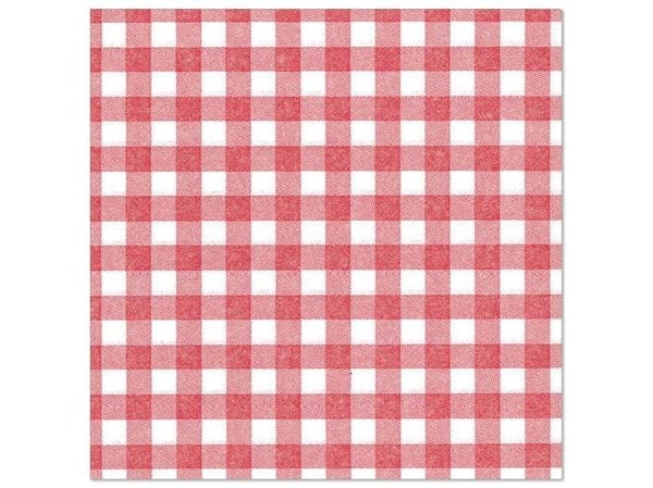 Papstar 87103, Punainen, Valkoinen, Käsipaperi, Kuvio, 54 g/m², 400 mm, 40 cm