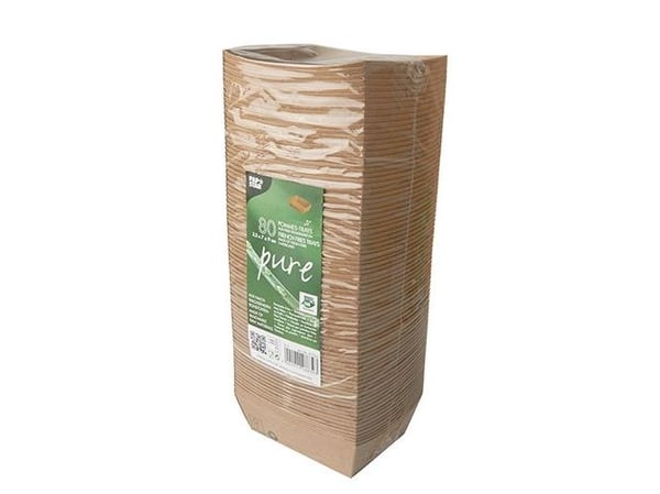 Papstar 87242, Brun, Kartong, FSC, 105 mm, 90 mm, 30 mm