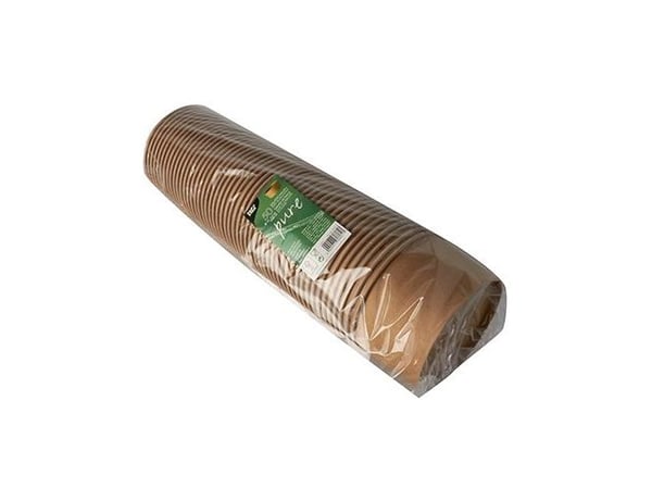 Papstar 87914, Bolle, Rund, Fotoark kartong, Brun, Monokromatisk, 50 stykker