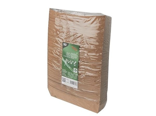 Papstar 87245, Brun, Kartong, FSC, 200 mm, 50 mm, 30 mm