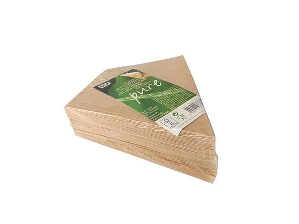 PAPSTAR Pommes frites-påse "pure", 190 x 235 mm av kartong, med dopphörn, fyllningsinnehåll: 150 g, fettresistent, - 1 st (86779)