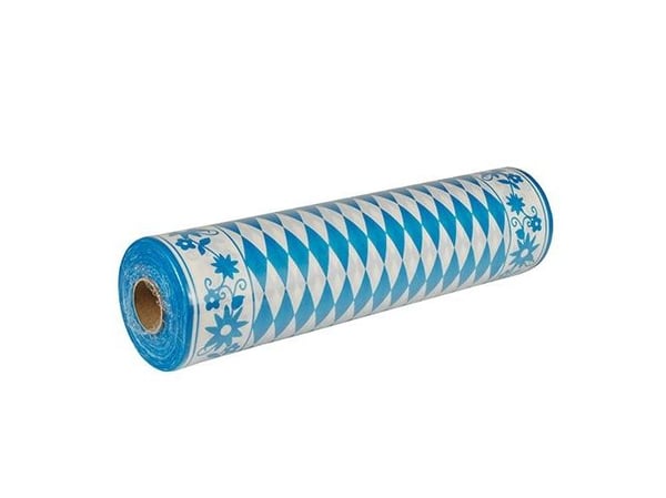 Papstar 84495, Rektangulær, Blå, Hvit, Cellulose, 400 mm, 24 m, 1 stykker