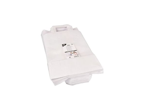 Papstar 86446, Hvit, Rektangel, 50 stykker, 360 mm, 220 mm, 100 mm