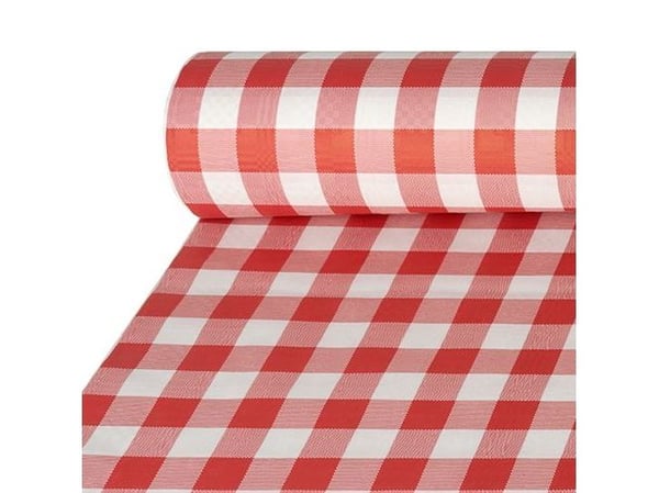 Papstar 88163, Rektangulær, Rød, Hvit, Papir, Bordduk, 100 x 5000 cm, 1 stykker Papstar 88163, Rektangulær, Rød, Hvit, Papir, Bordduk, 100 x 5000 cm, 1 stykker