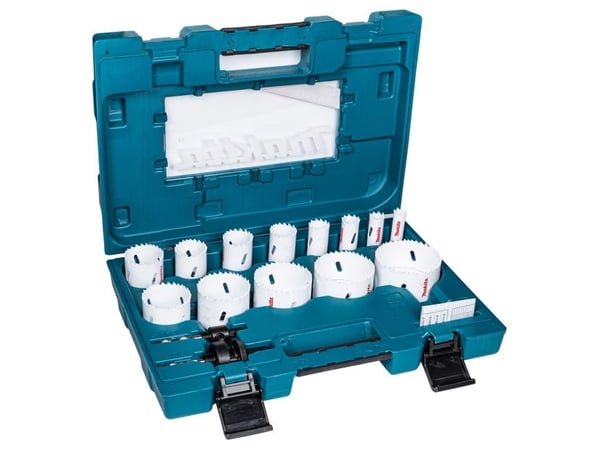 Makita - Hullsagsett - for tre, plast, aluminium, stål - 16 deler