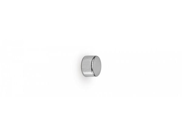 MAUL neodym platemagnet, 5 mm, holdekraft: 0,7 kg, sølv diameter: 5 mm / høyde: 3 mm, høy holdekraft - 1 stk (6180596)