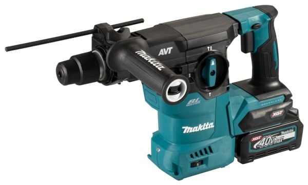 Makita XGT HR008GM202 - kombihammer - trådløs - 3 funksjoner - SDS-pluss - 3,9 joule - 2 batterier, lader inkludert - 40 V (HR008GM202)