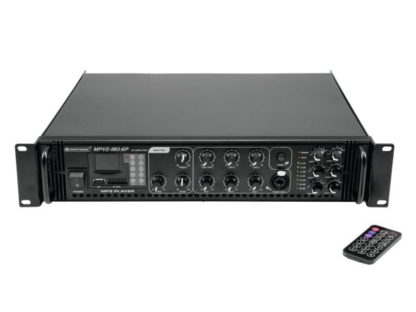 OMNITRONIC MPVZ-180.6P Blandningsförstärkare (80709782)