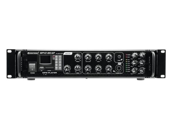 Omnitronic 80709782, 180 W, A/B, 0,5%, 85 dB, 80 - 16000 Hz, Klemmer