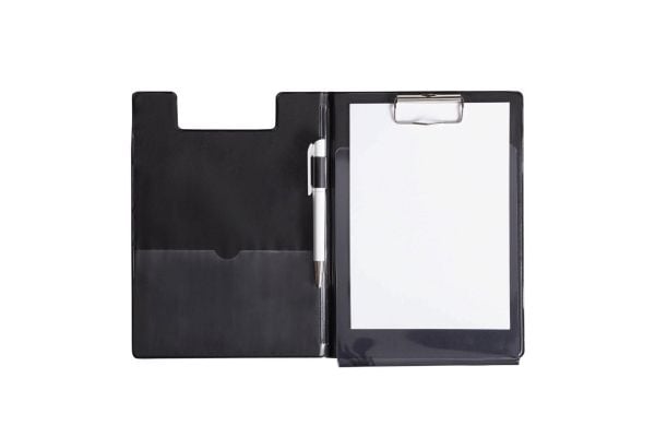 MAUL 1400900, A5, Svart, Kartong, Plast, 1 lommer, 2,7 cm, 250 mm