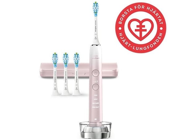 Philips Sonicare DiamondClean 9000 HX9911 - Tannbørste - silk pink to white gradient