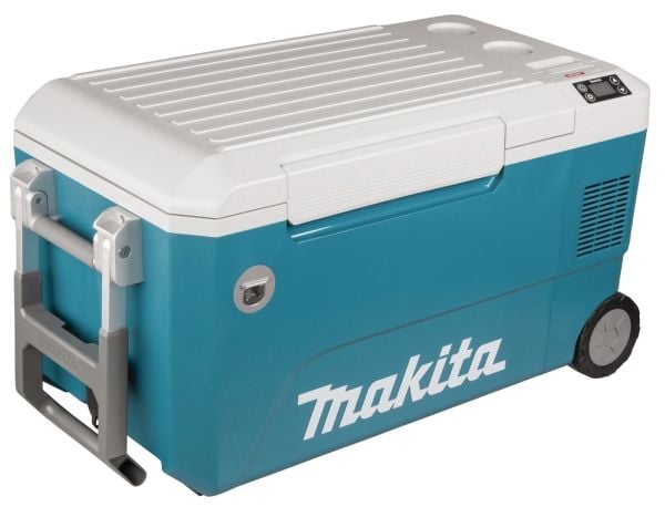 Makita CW002GZ01, Blå, Vit, LED, 2 hjul, Svart, 50 l, -18 - 60 ° C
