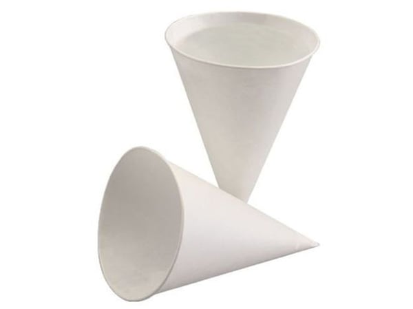 Papstar 88619, 150 ml, Papir, Hvit, 8,5 cm, 115 mm, 200 stykker
