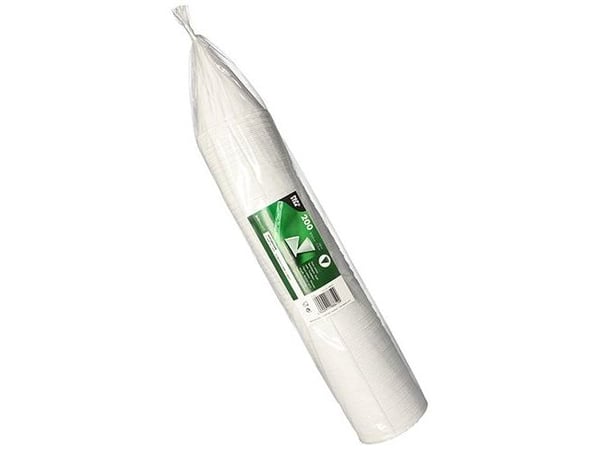 Papstar 88619, 150 ml, Papir, Hvit, 8,5 cm, 115 mm, 200 stykker