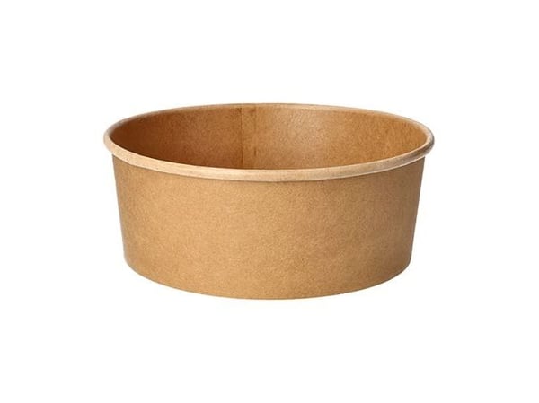 Papstar 88592, Kulho, Pyöreä, Pahvi, Ruskea, Yksivärinen, 18,4 cm