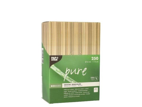Papstar 88482, Naturlig, 150 mm, 4 mm, 250 stykker