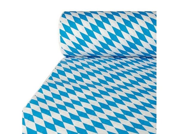 Papstar 88162, Rektangulær, Papir, Blå, Hvit, Mønster, 1 stykker, 1000 mm