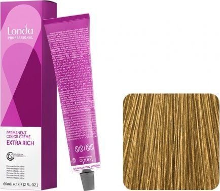 Londa Professional, Londacolor, Permanent Hair Dye, 7/ Medium Blonde, 60 ml