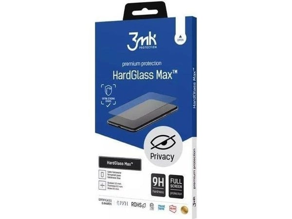 Herdet glass iPhone 14/13 Pro/13 9H Privacy Anti Spy 3mk Series HardGlass Max Privacy