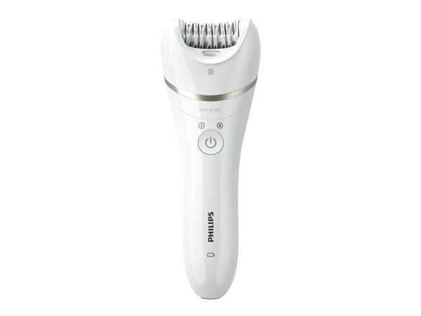 Philips Beauty Set Series 9000 BRE770/92 For hele kroppen, Hvit, 32 pinsetter, Keramisk, Mageområdet, Armhule, Back thigh, Bikini, Baken, Bryst, De...