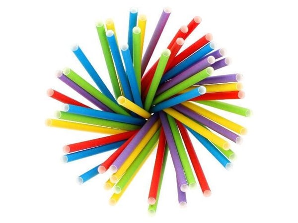 Papstar 88481, Assorterte farger, Papir, 250 mm, 8 mm, 100 stykker