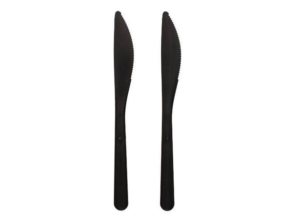 50 PAPSTAR gjenbrukbare plastkniver (96436) 50 PAPSTAR gjenbrukbare plastkniver (96436)