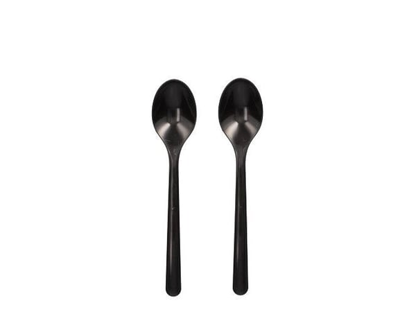 20 PAPSTAR gjenbrukbare plastkaffeskjeer (96438)