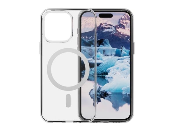 dbramante1928 Iceland Pro - Baksidedeksel for mobiltelefon - MagSafe-samsvar - plastikk - gjennomsiktig - for Apple iPhone 15 Pro