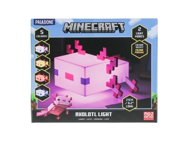 Paladone Minecraft Axolotl - Dekorationslampa