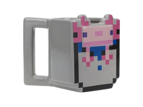 Paladone Axolotl Shaped Mug, Single/enkelt, 0,4 l, Flerfarget, Keramisk, Krus, Universell