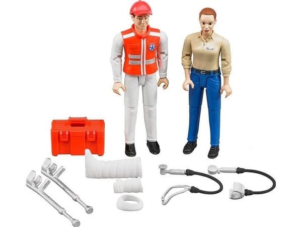 Bruder figursats räddningstjänst