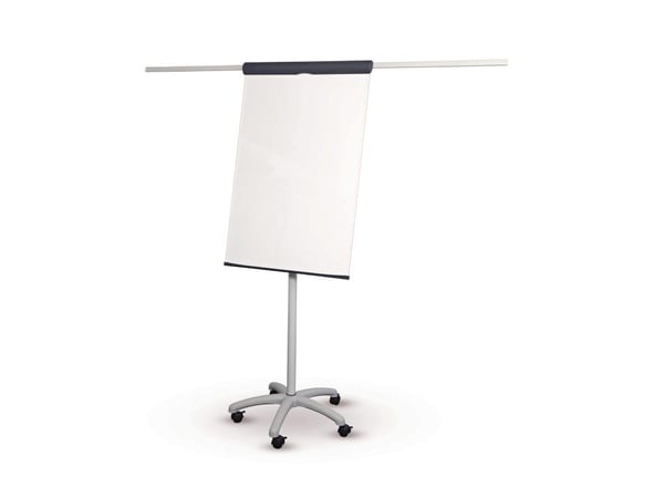 MAUL 6372682, Frittstående, 660 x 970 mm, Portrett, Plast, Stål, Grå, 5 hjul