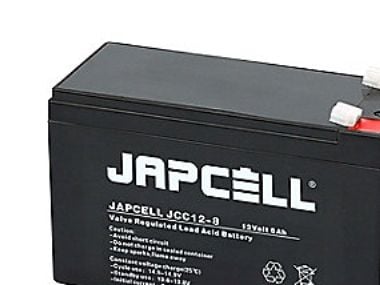 Japcell JCC12-8 12V 8Ah AGM lyijyakku - Kulutusakku - Kulutusakku Japcell JCC12-8 12V 8Ah AGM lyijyakku - Kulutusakku - Kulutusakku